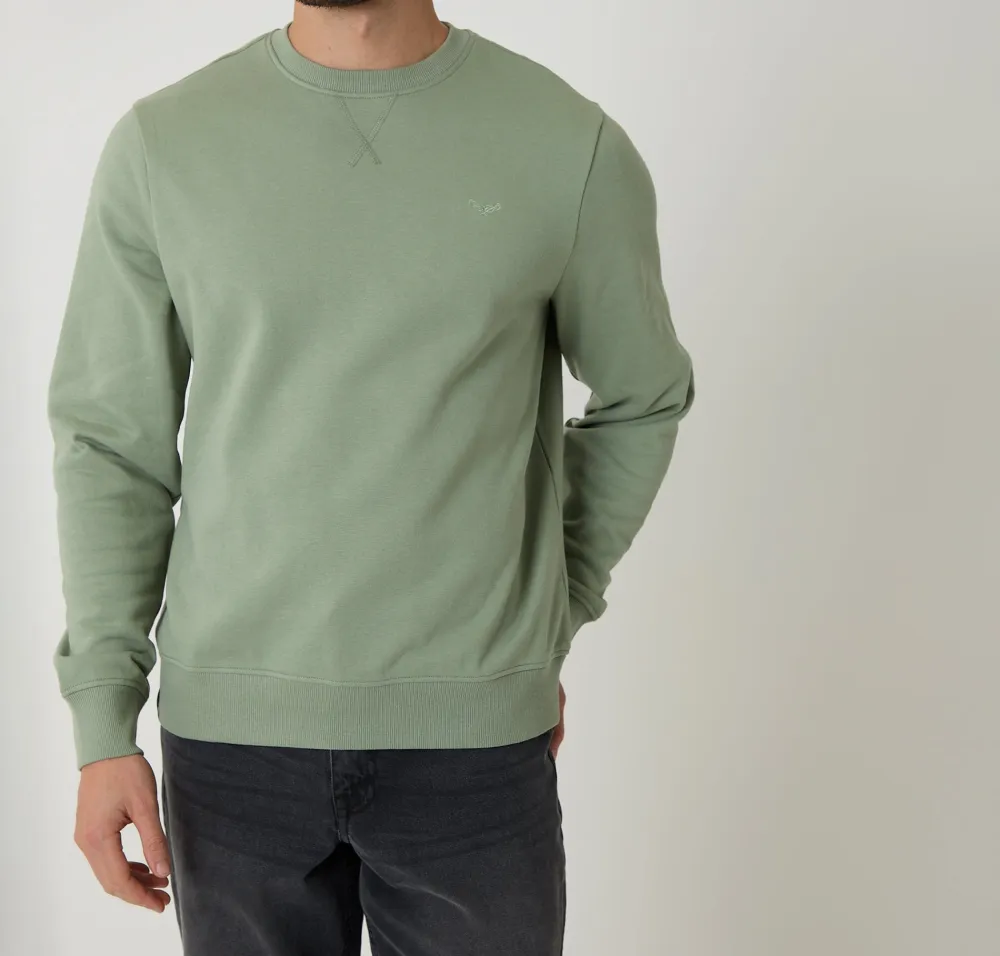 Men's Green Crewneck Sweatshirt