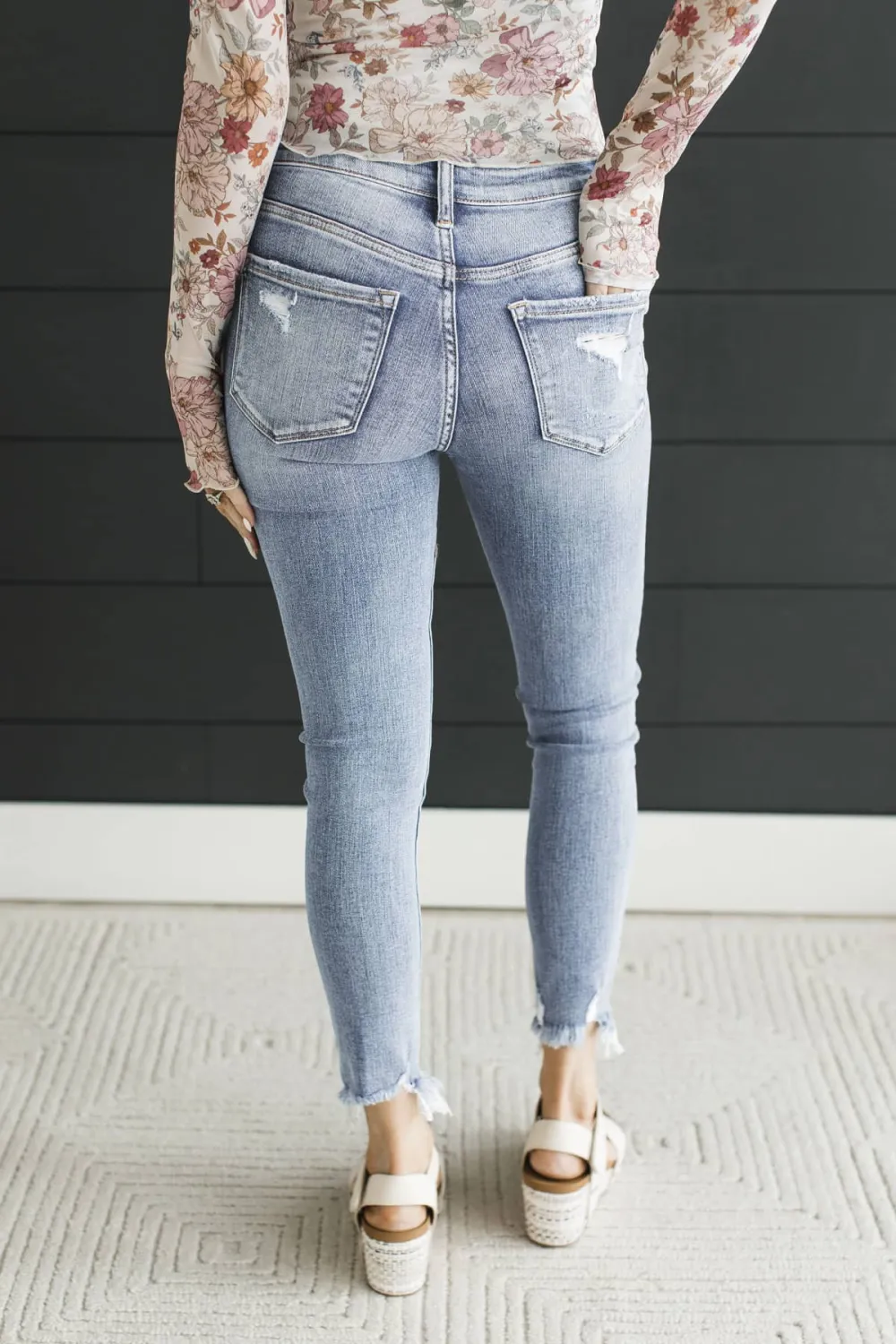 High-Rise Skinny Clean Finish Everyday Jeans