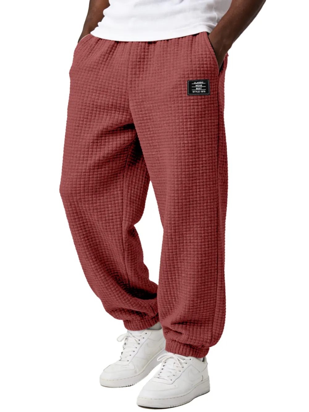 Relaxed Seamed Detail Trousers