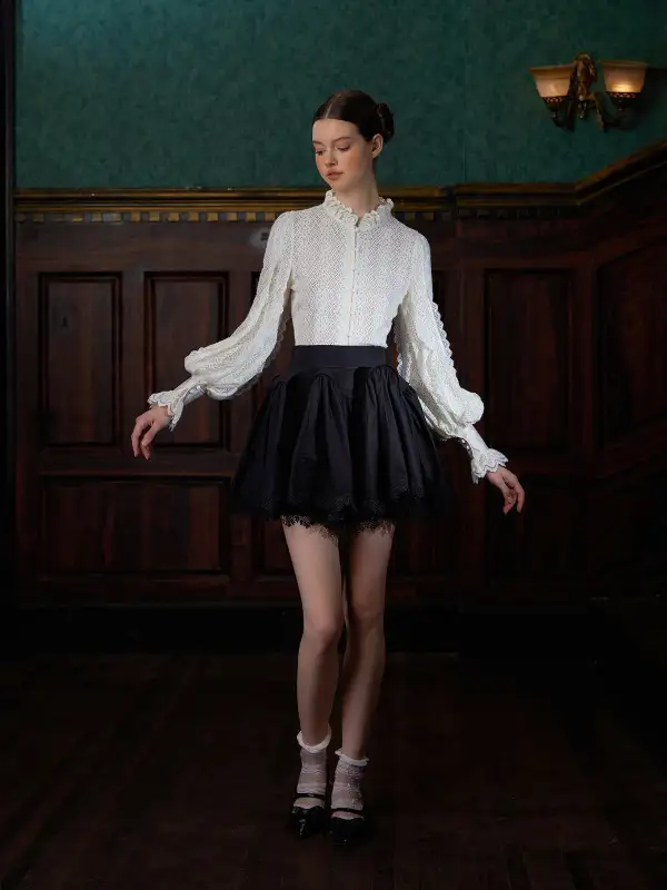 Smooth Travel Everyday Casual Lace Skirt