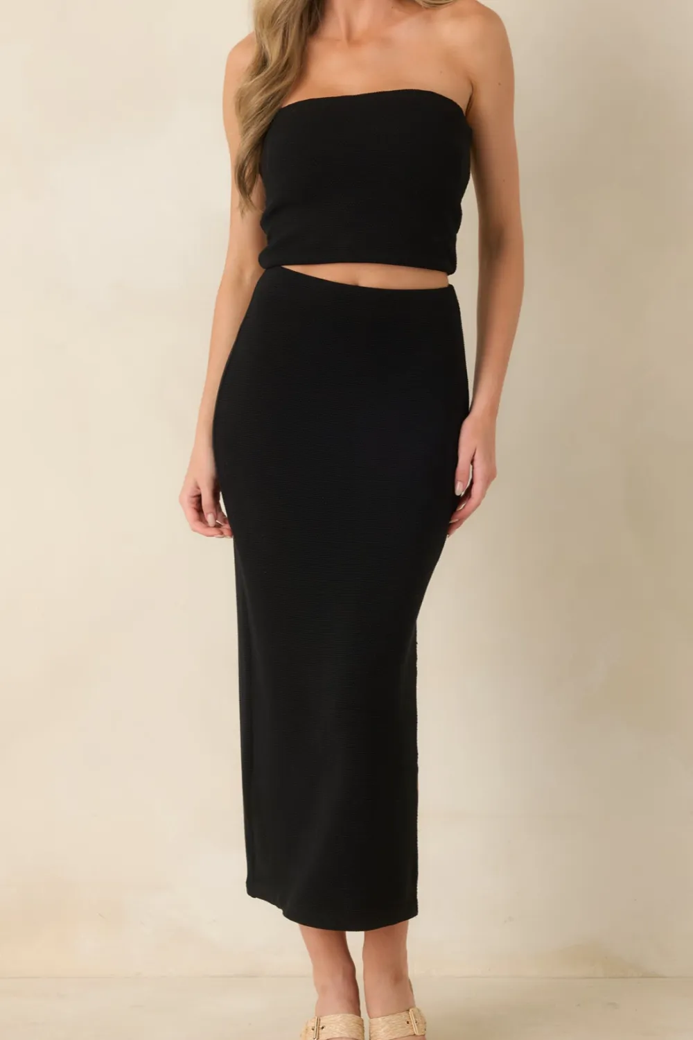 Knit Midi Skirt