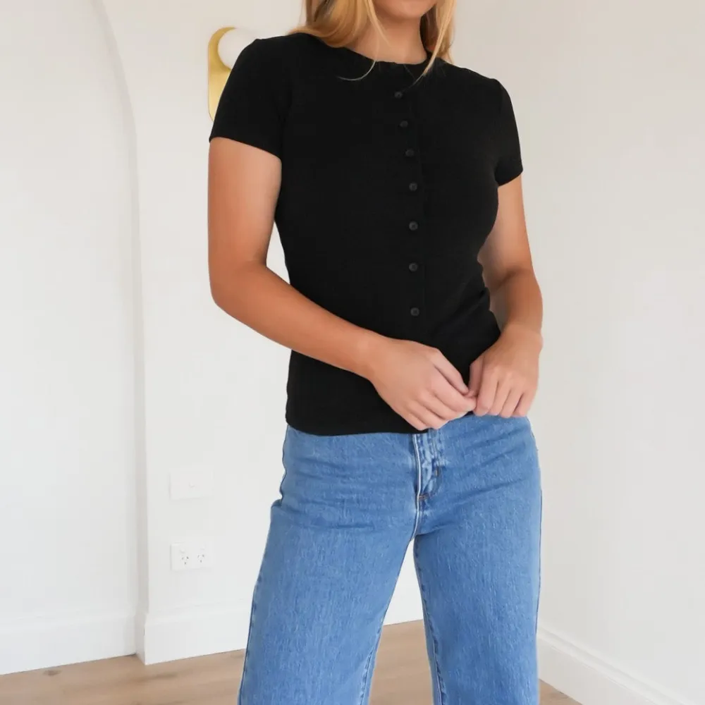 Short Sleeve Daily Mood Casual Tee