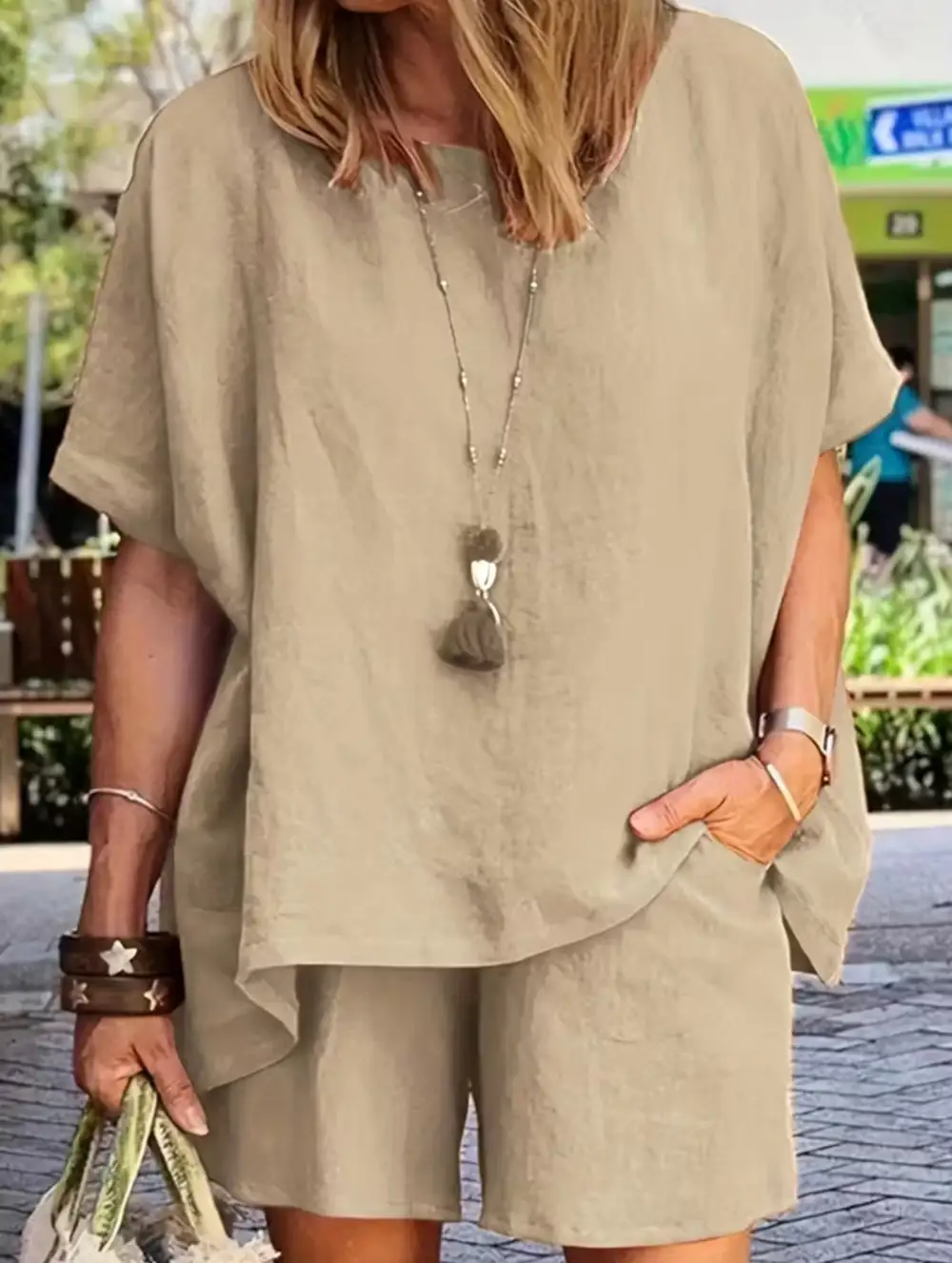 Short Sleeve Top Set