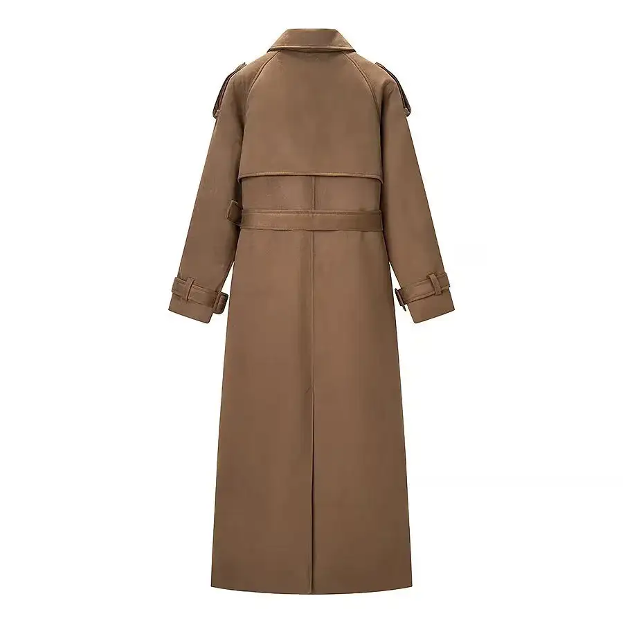 Modern Patch Pocket Trench Coat