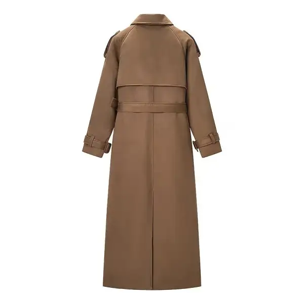 Modern Patch Pocket Trench Coat