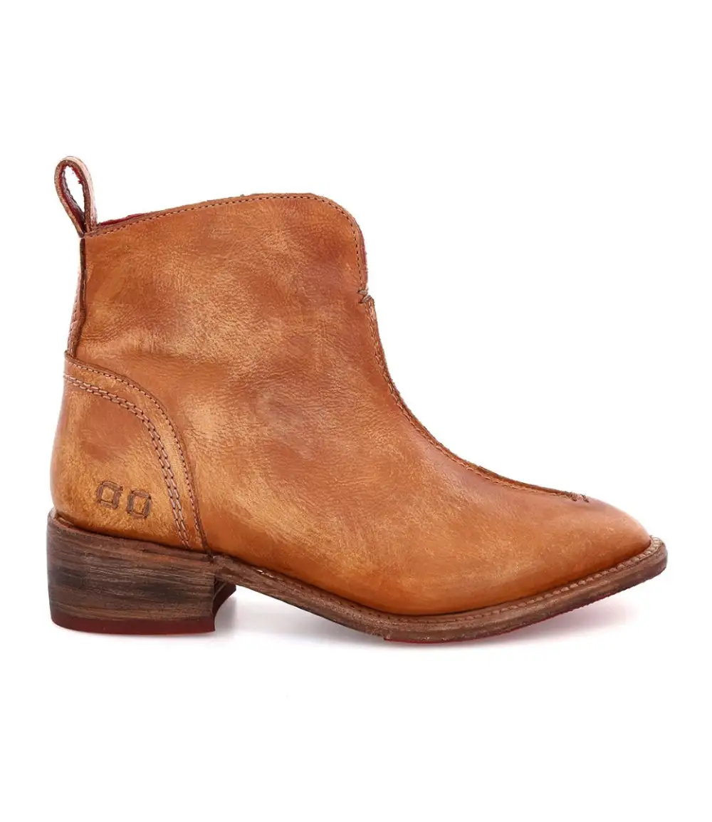Pull-Tab Refined Ankle Boots