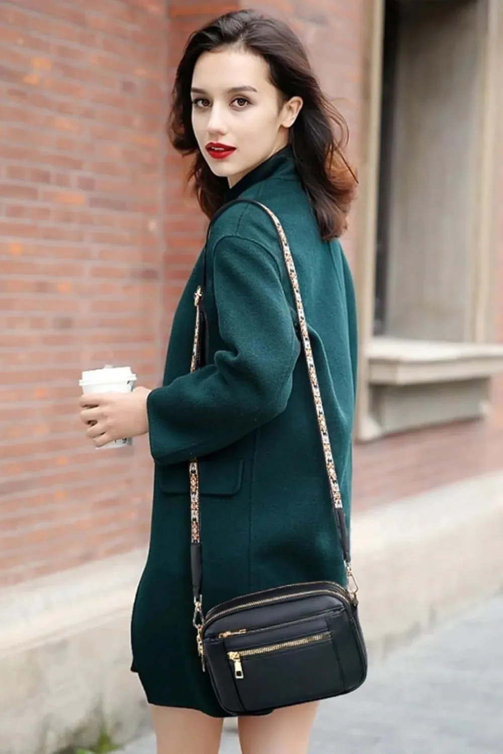Leather Shoulder Bag