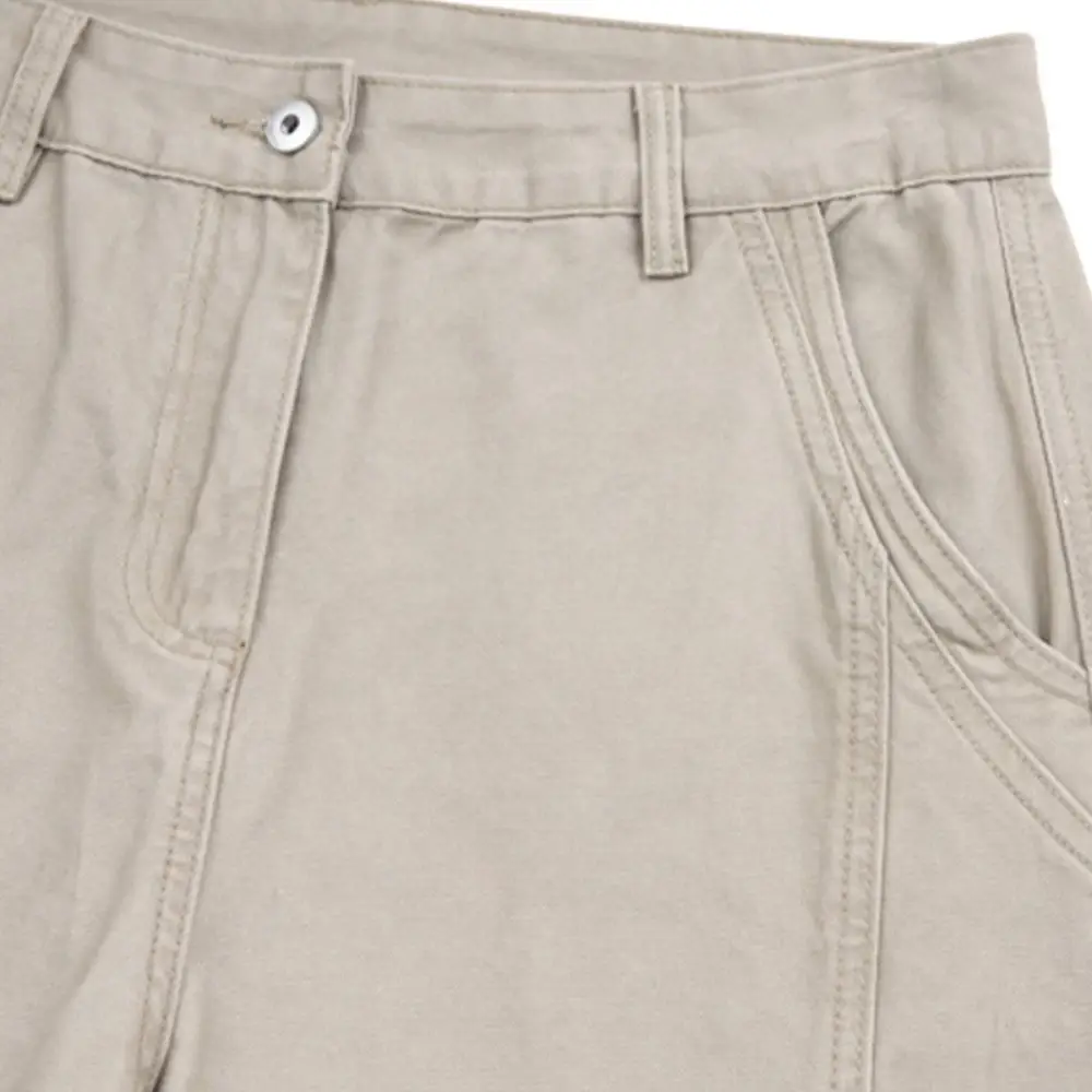 Washed Wide Leg Men's Casual Pants