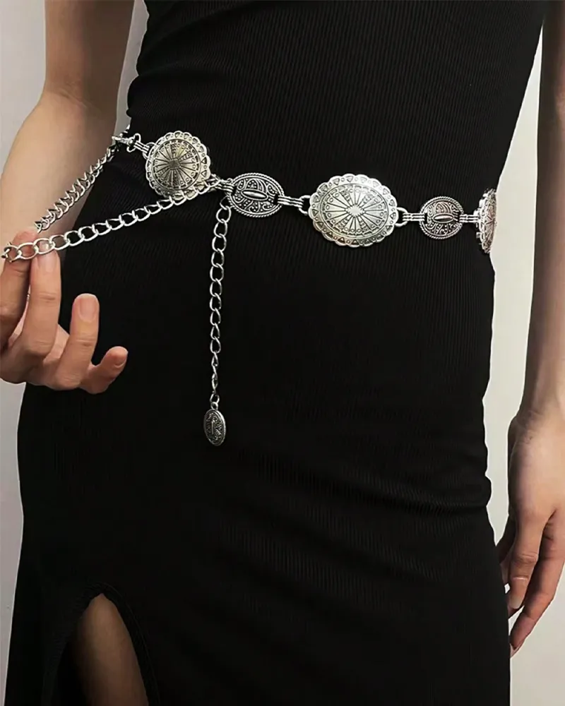 Chain Accent Women's Belt