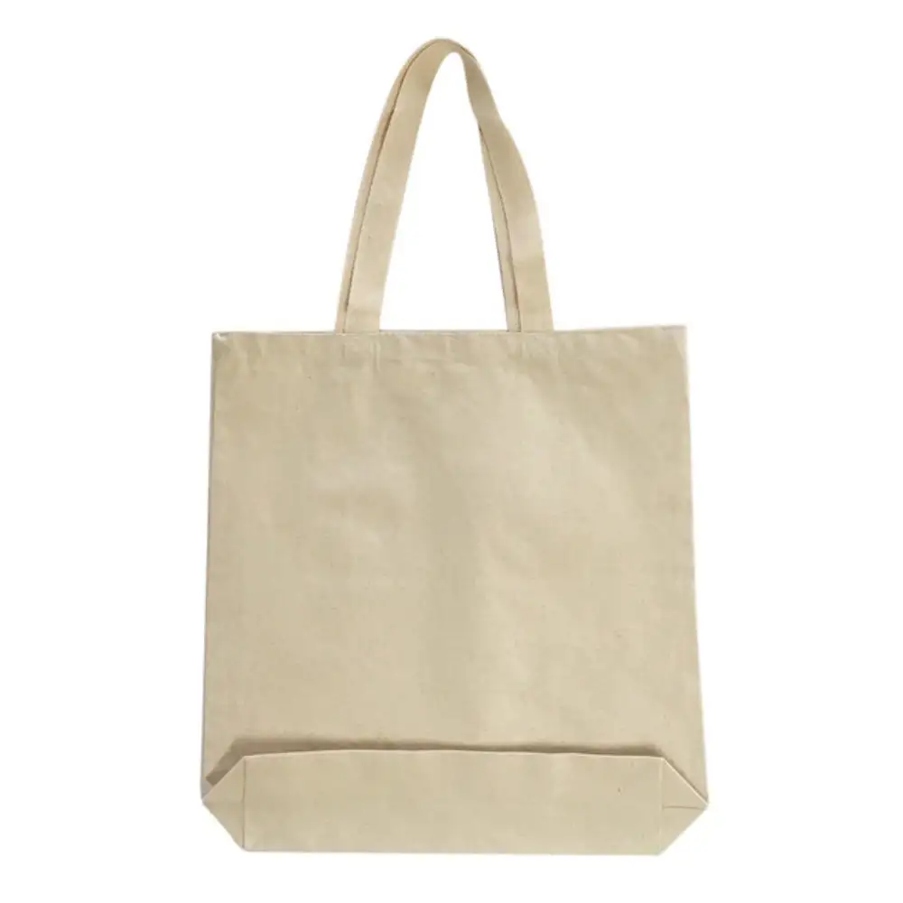 Minimal Utility Cotton Tote Bag