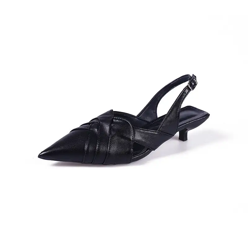 Polished Stiletto Sandals