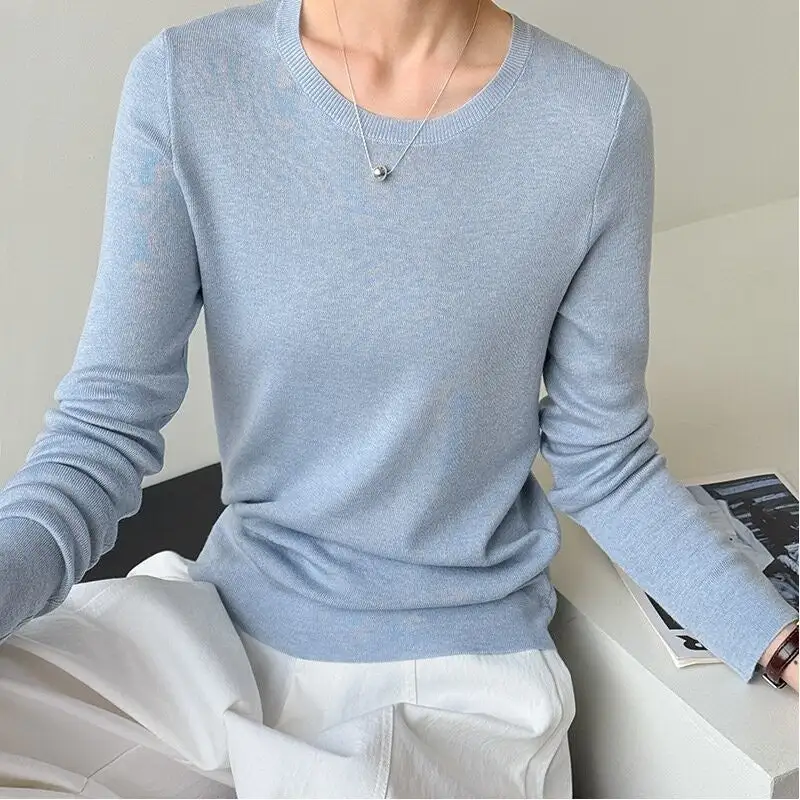 Soft Long Sleeve Slim Fit Sweater