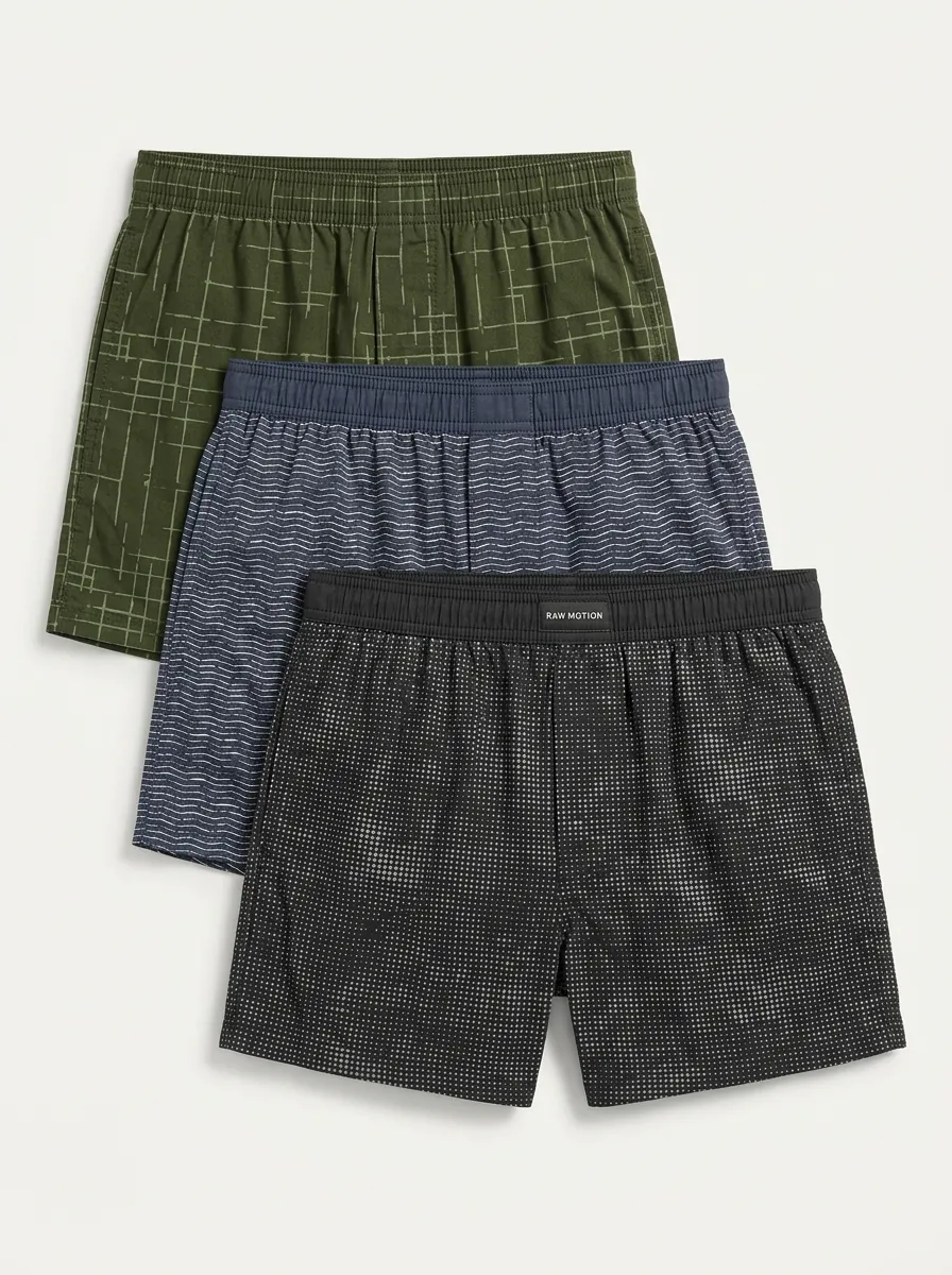 Streamlined Geometric Boxer Set