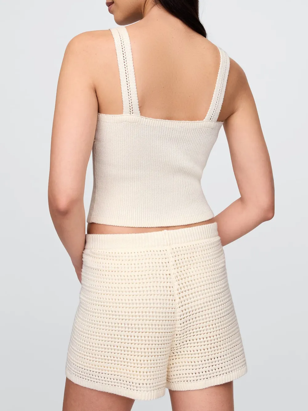 Hollow Out Backless Vest
