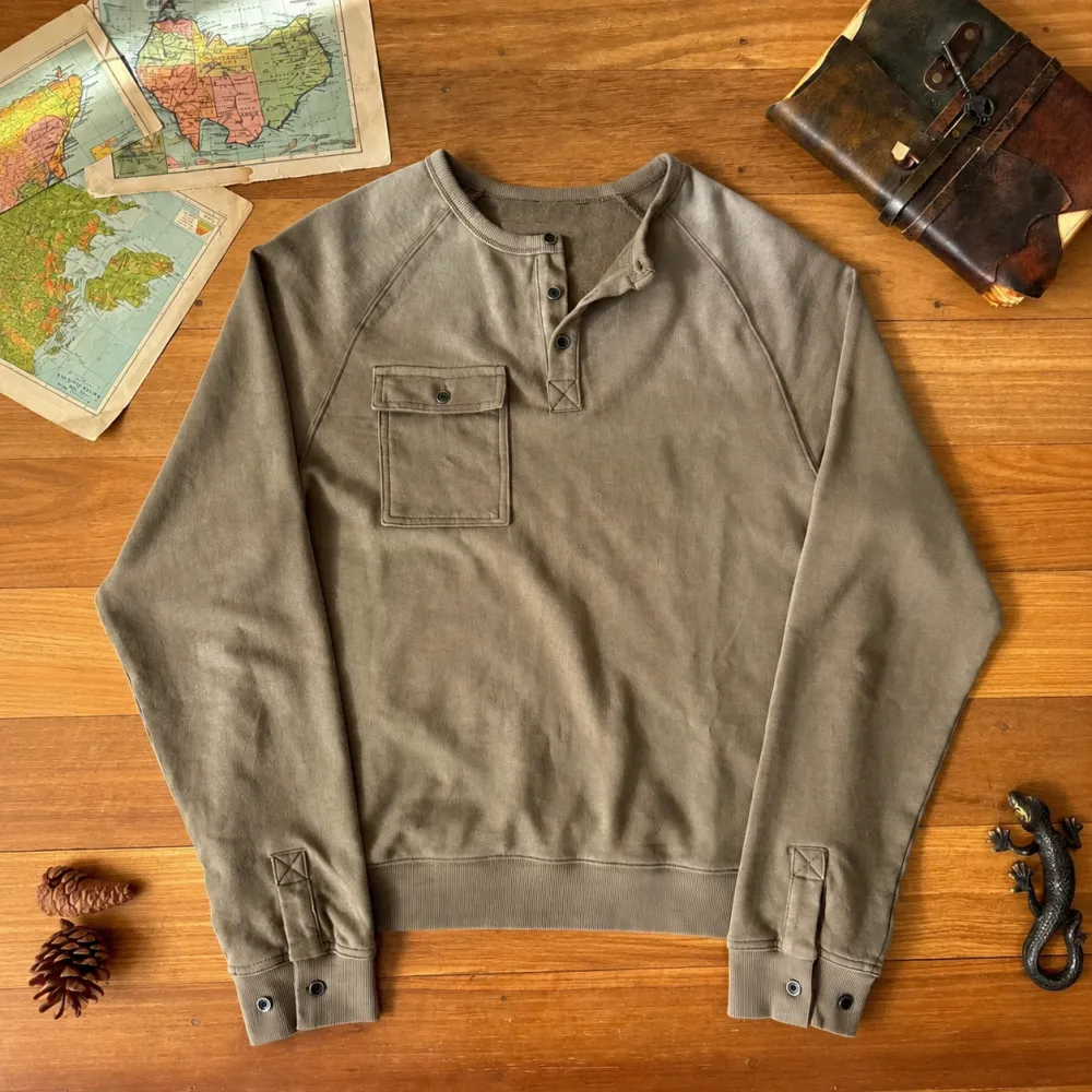 Utility Henley Pullover Shirt