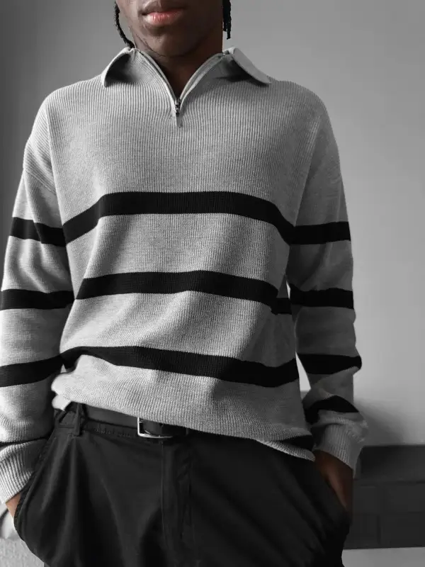 Casual Relaxed Knit Sweater