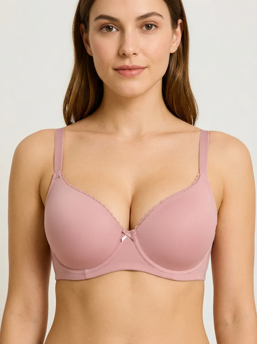 Women's Classic Padded Bow-Detail Bra