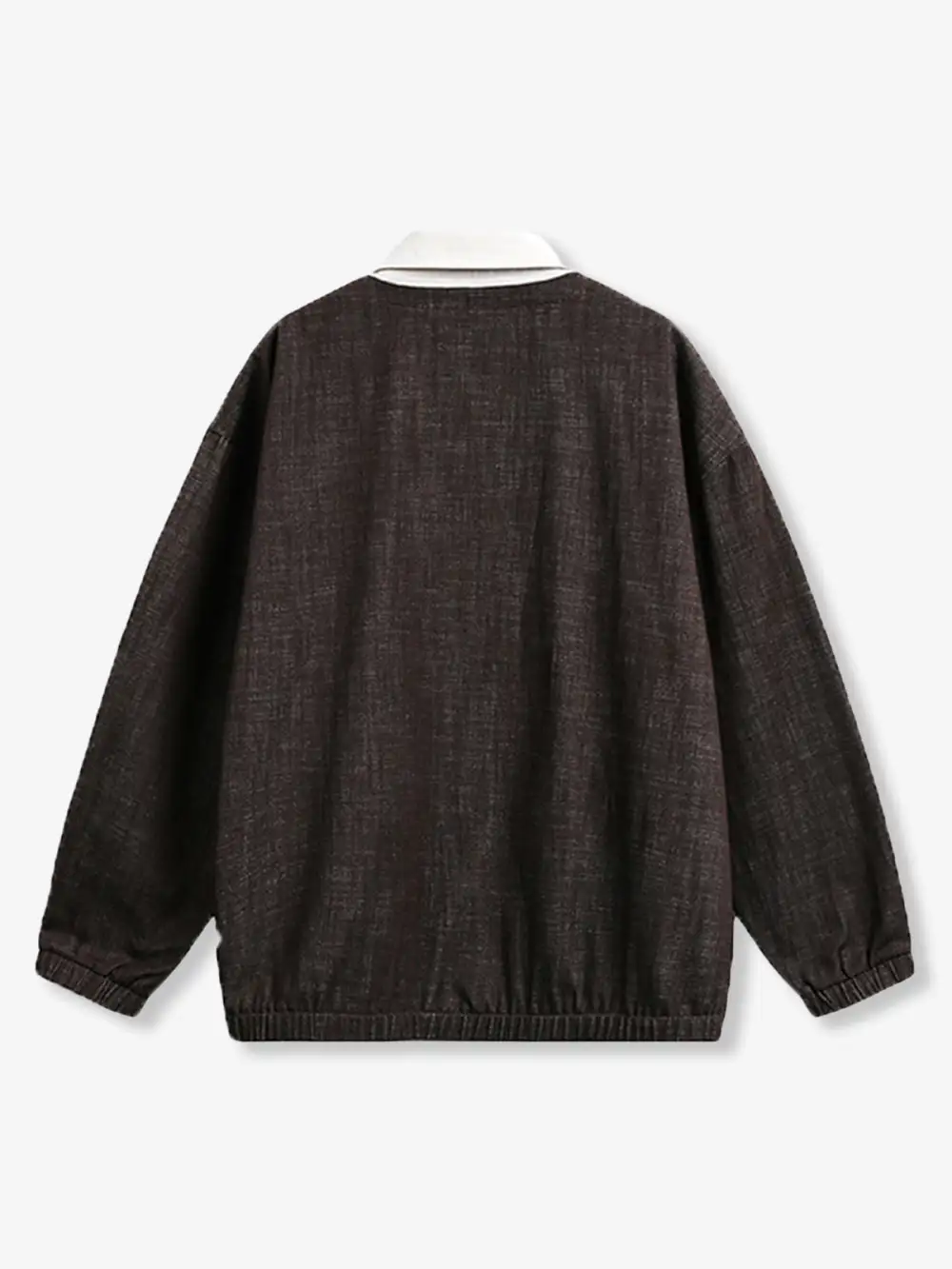 Layered V-Neck Sweatshirt Pullover