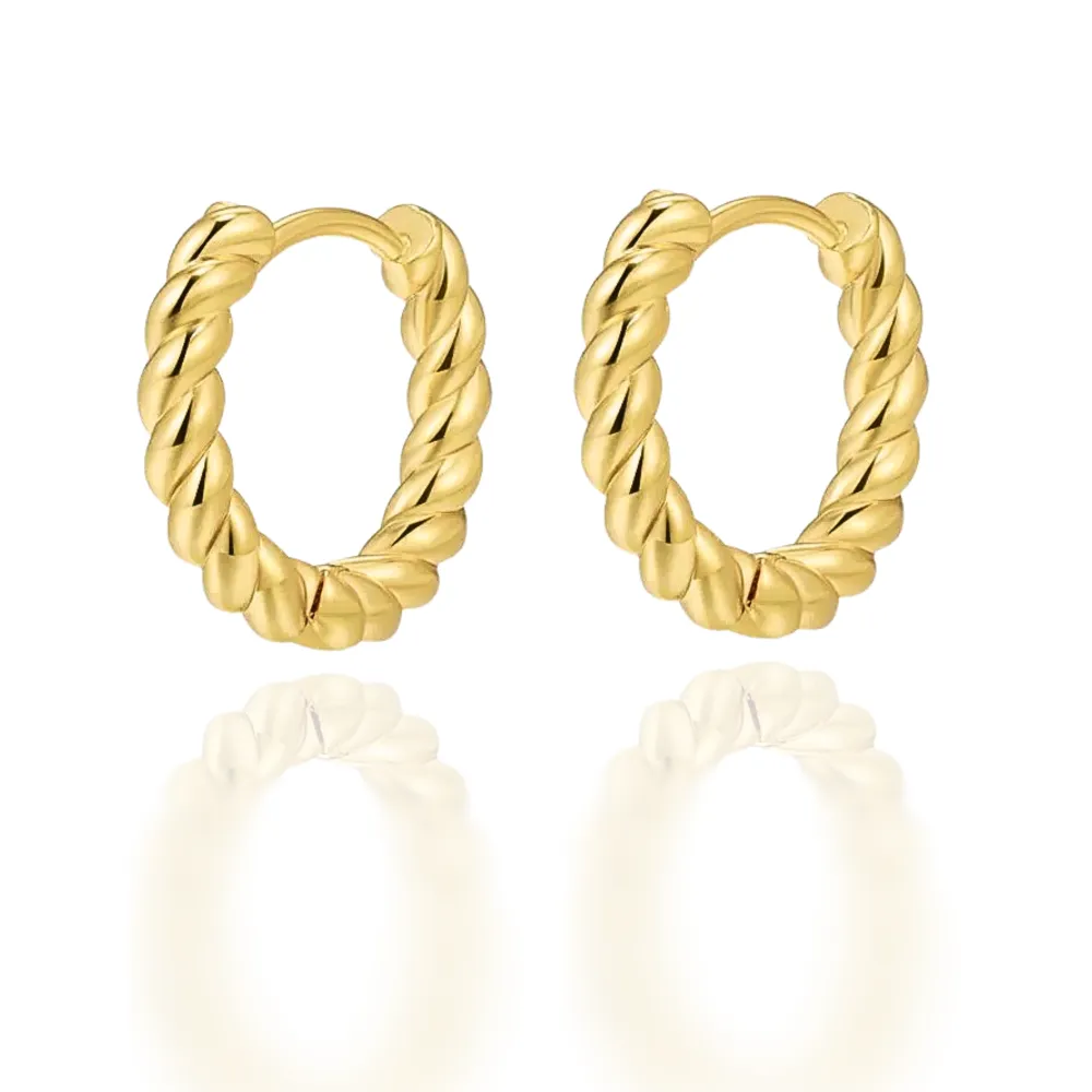 Croissant Hoop Earrings
