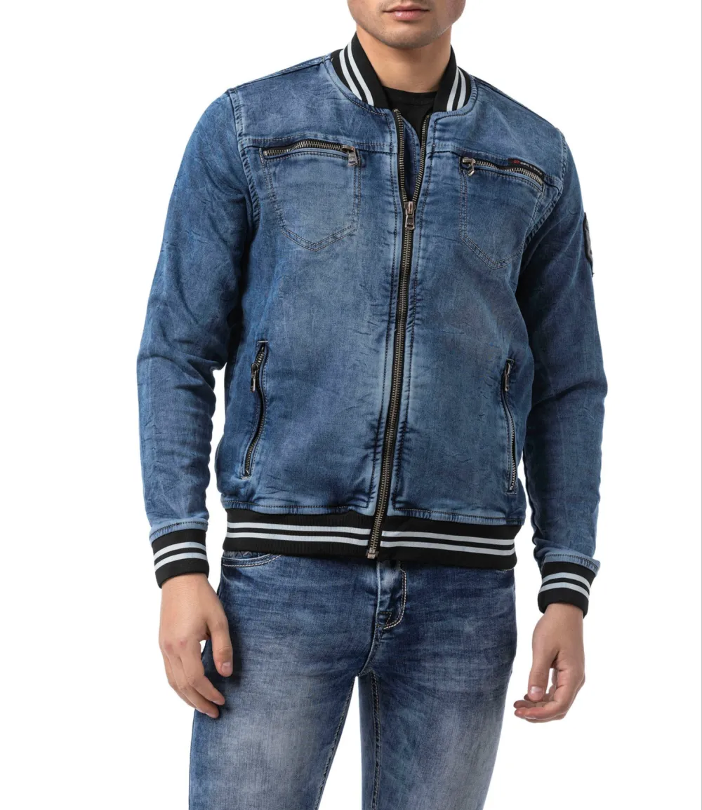 Workwear Biker Denim Jacket