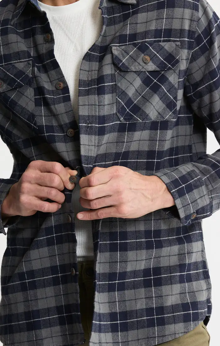 Brawny Flannel & Thermal Two-Piece
