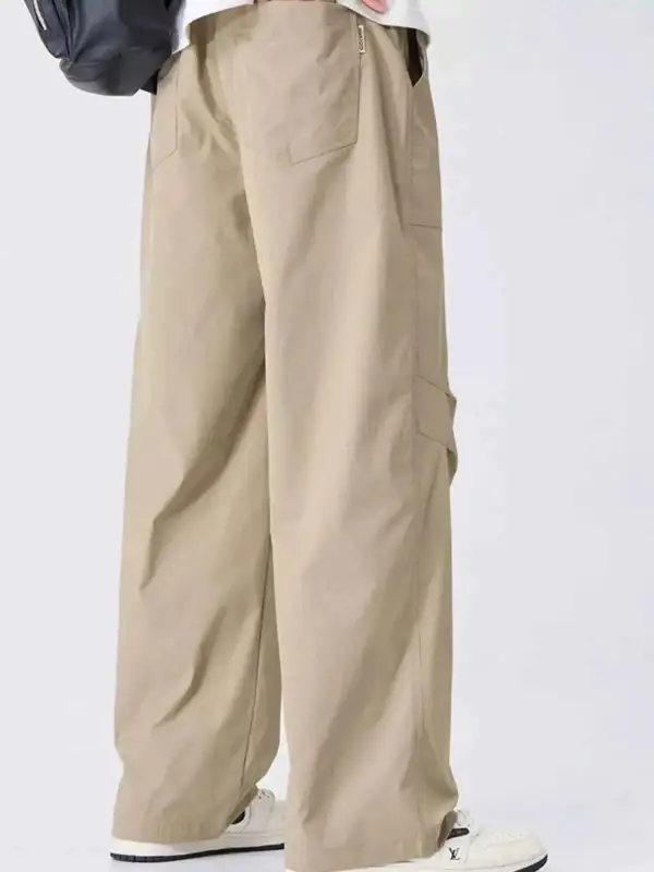 Casual Wide Leg Cargo Pants