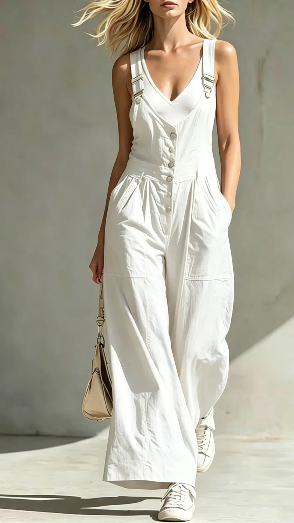 One Piece Utility Jumpsuit