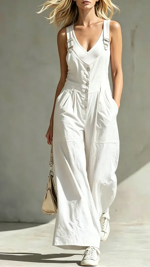 One Piece Utility Jumpsuit