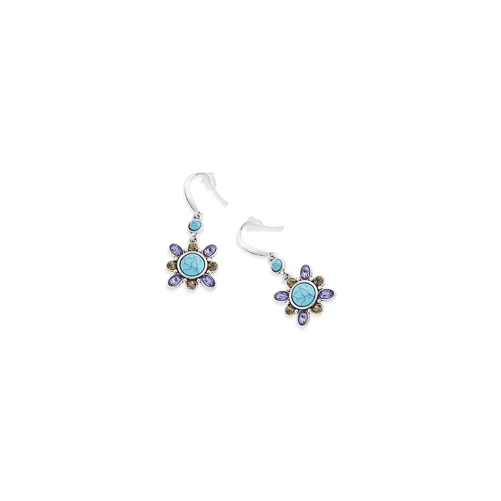 Rustic Artful Statement Earrings