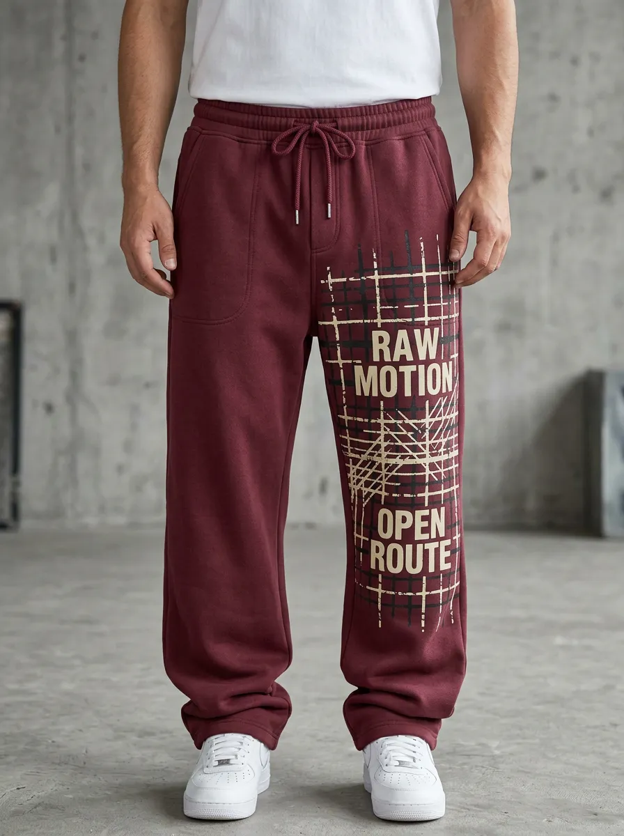 Everyday Sweatpants Grid Men's Sweatpants