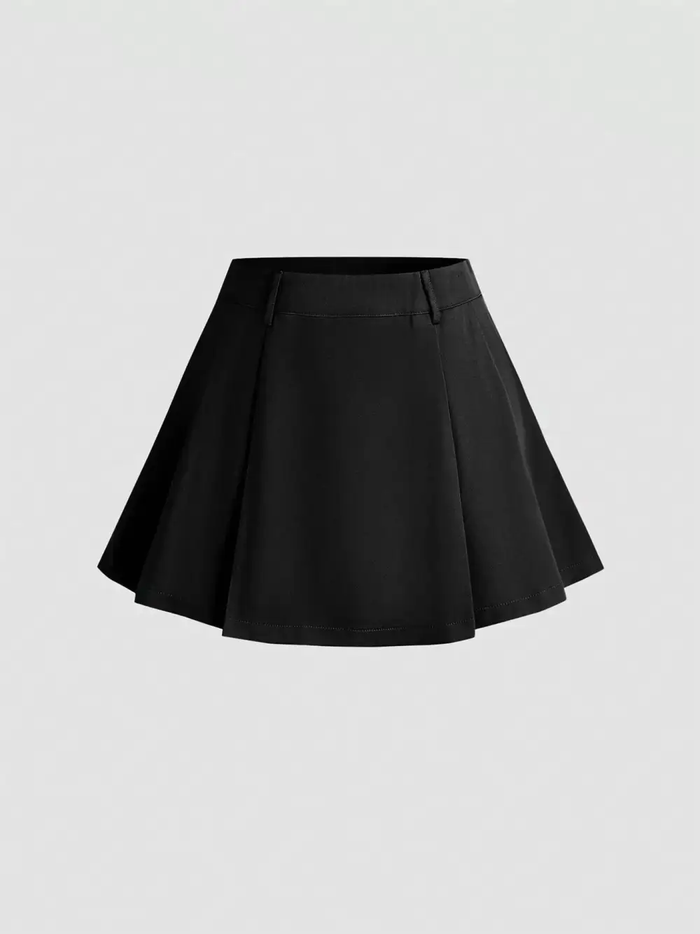 Calm Pleated Mini Skirt