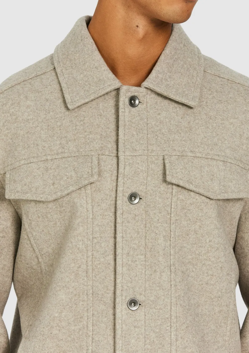 Retro Loose Comfortables Stone Textured Jacket