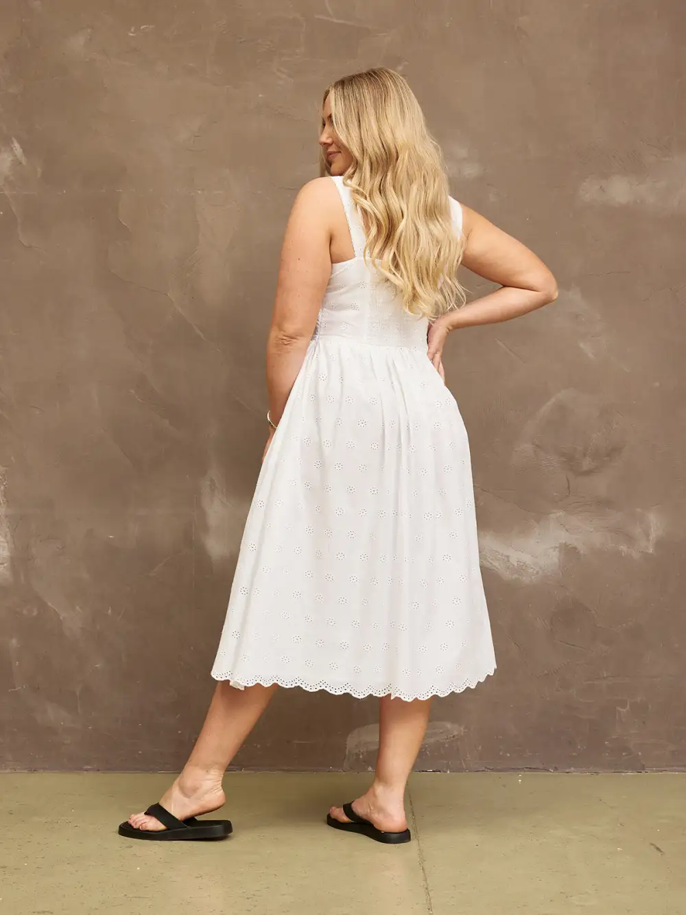 Eloise Broderie Sun Dress