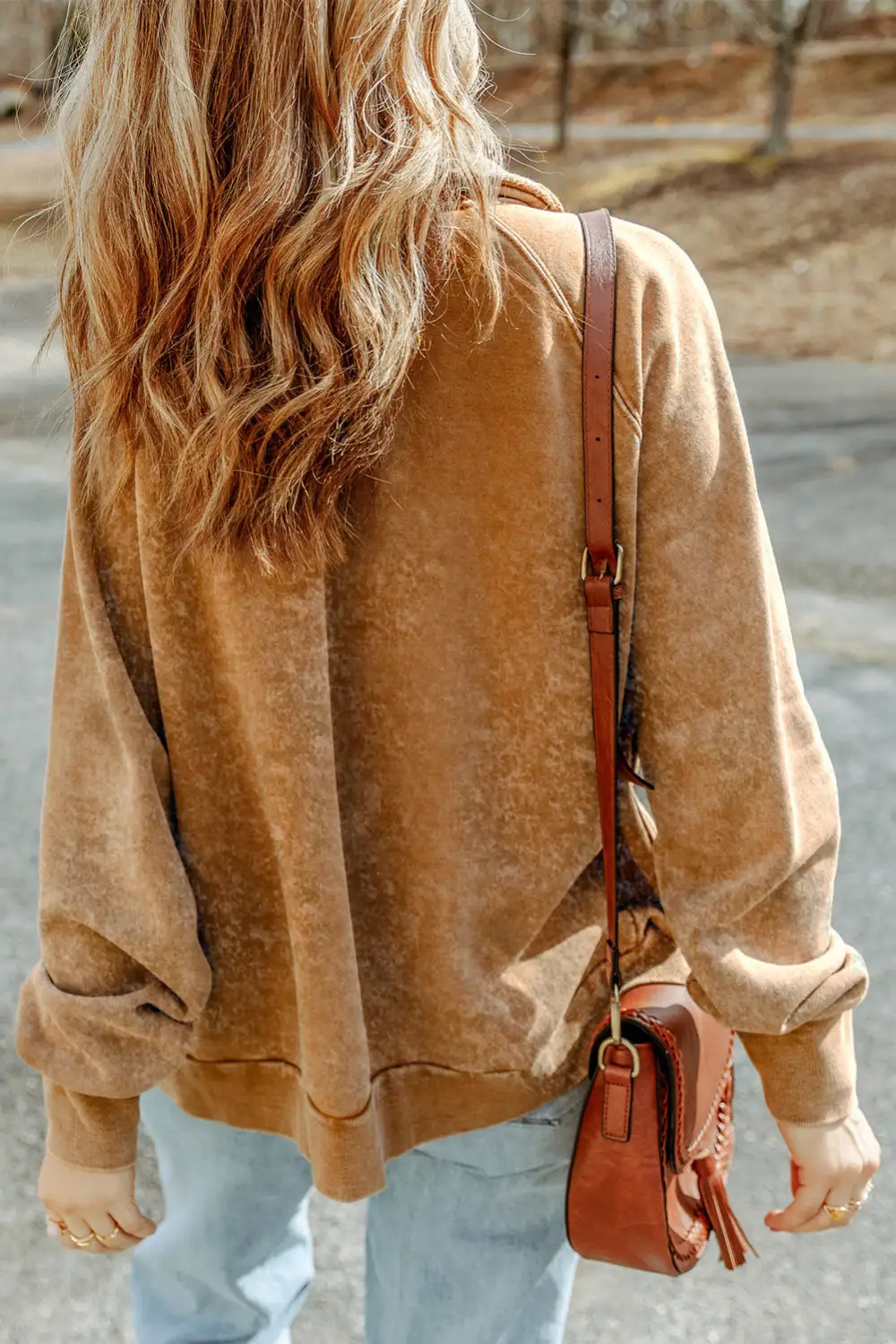 Refined Button-Down Washed Pocketed Jacket