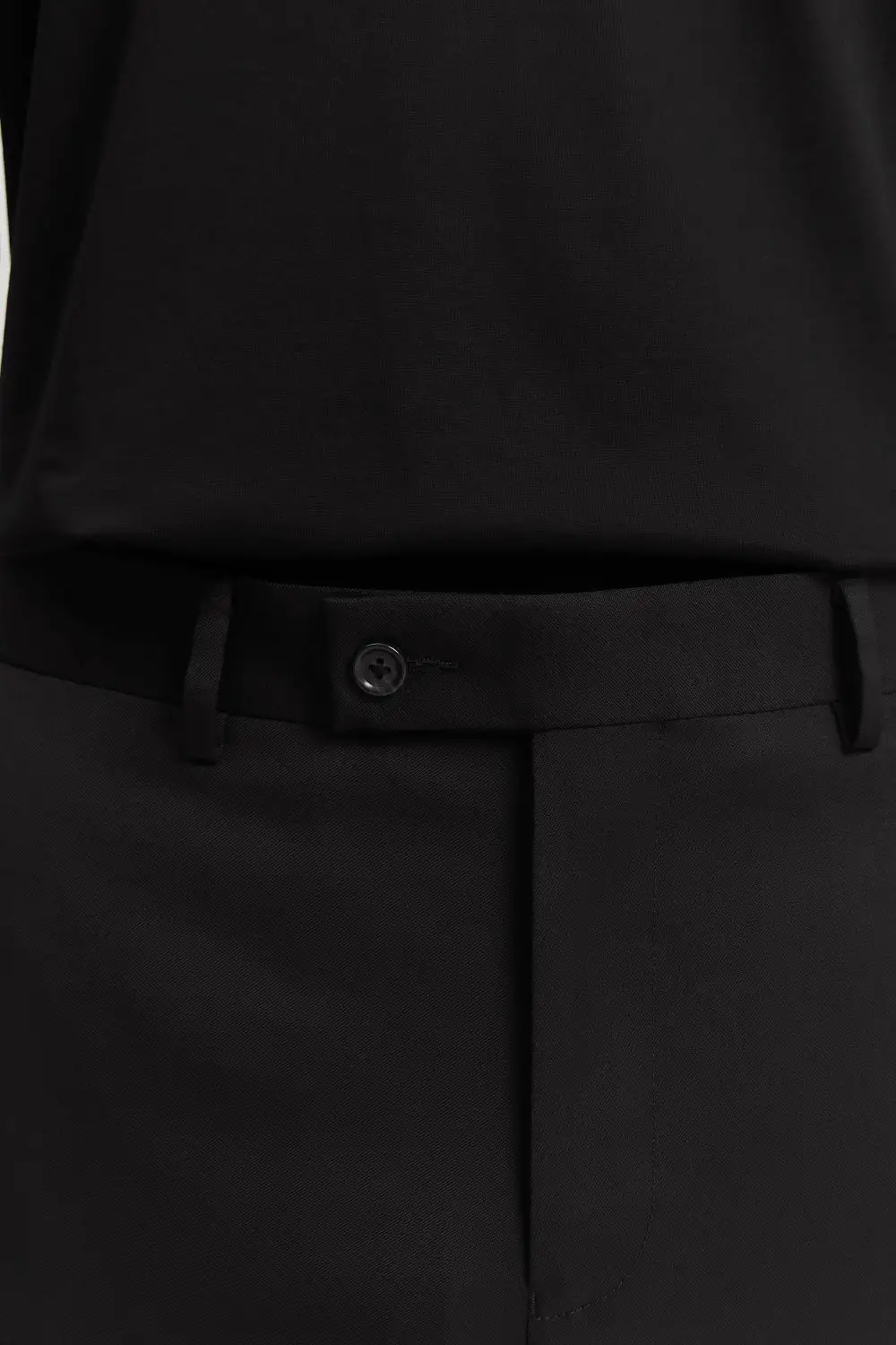 Men's Modern Regular Fit Wool Pants