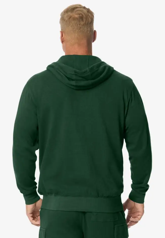 French Terry Zip-Up Hoodie