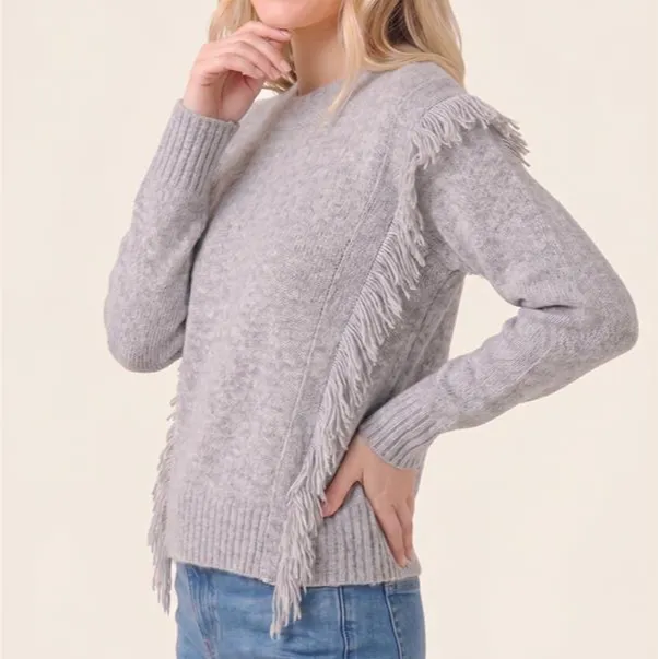 Fringe Detailed Sweater