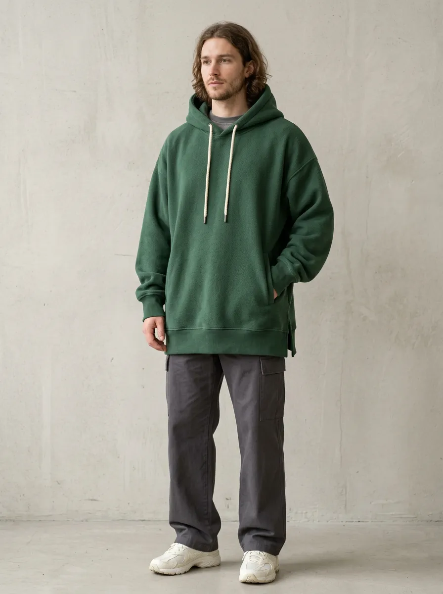 Travel Ready Fleece Unisex Casual Hoodie