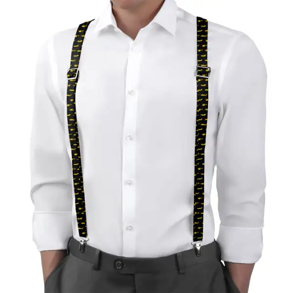 Army Aviation Theme Suspenders