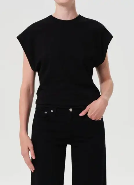 Soft Jersey Cap Sleeve Tee