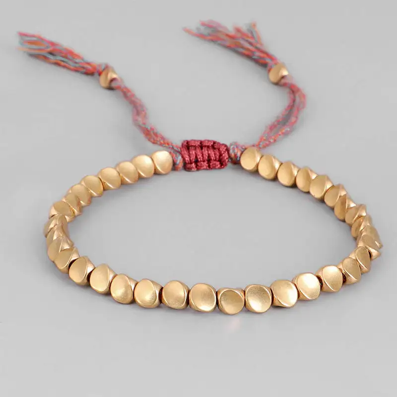Copper Beads Bracelet
