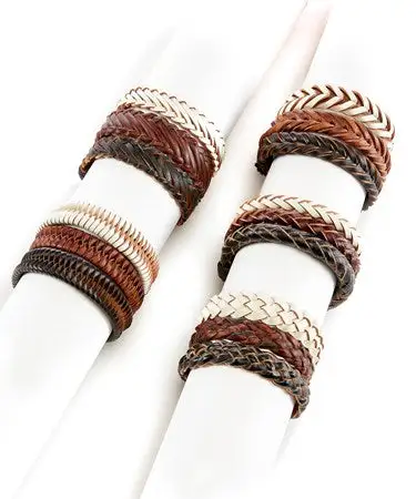 Leather Braided Bracelet