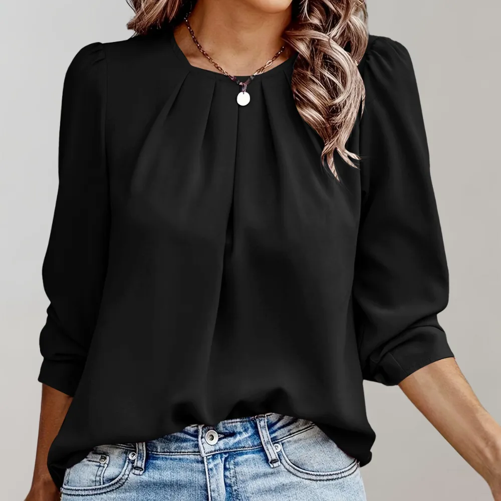 Chic Satin Blouse