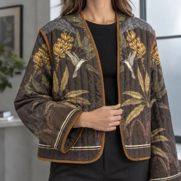 Botanical Printed Jacket