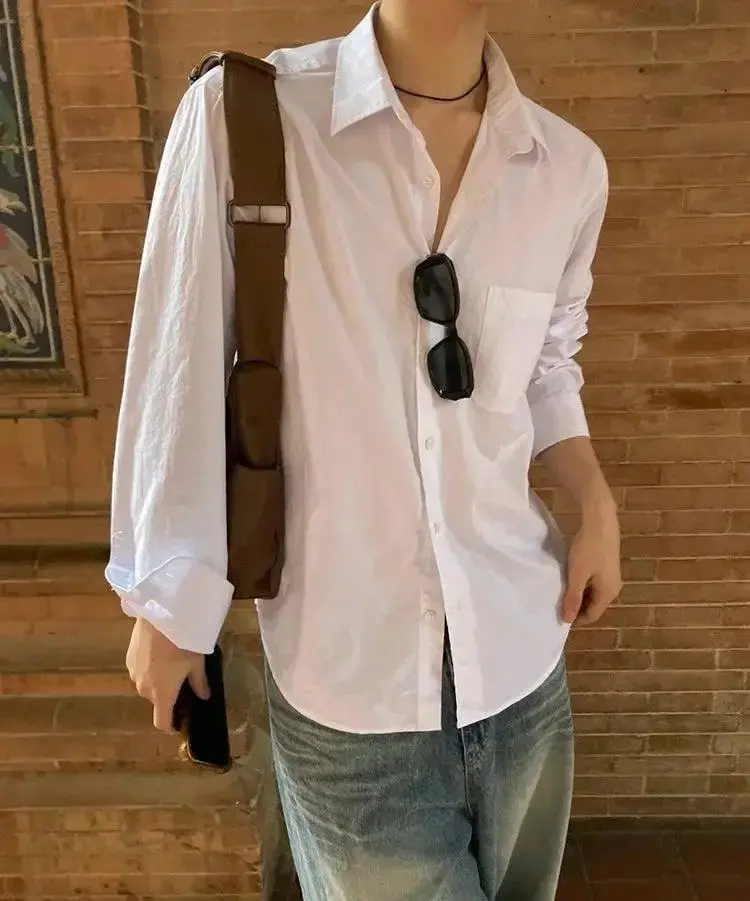 Clean Fit Plain Shirt