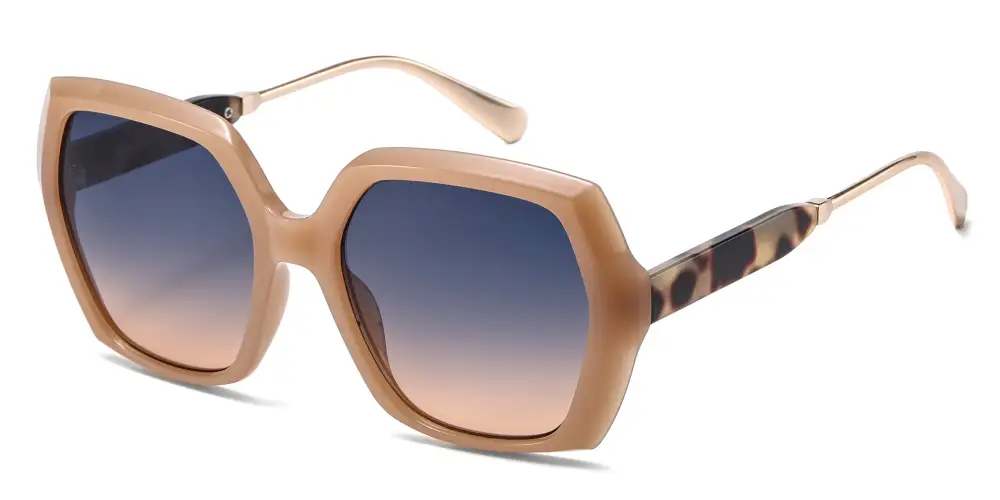 Fashion Square Women Plastic Sunglasses