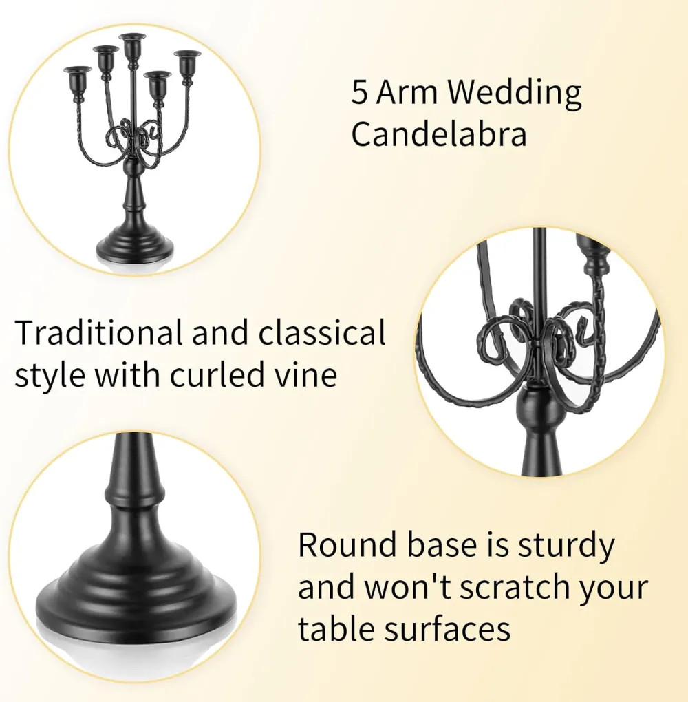 Candelabra Candle Holders 11.8