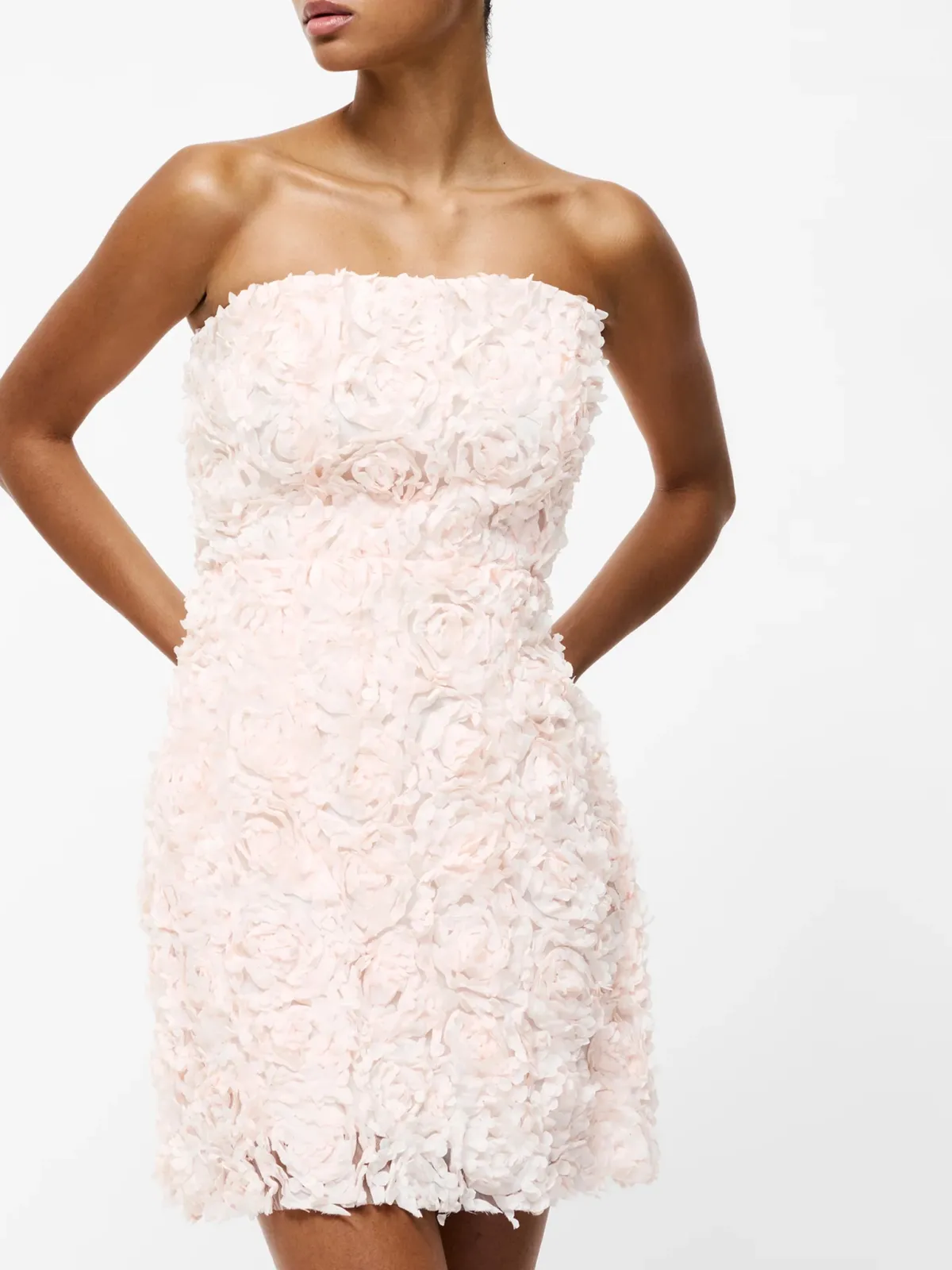 Sexy Off Shoulder 3D Floral Women's Dress
