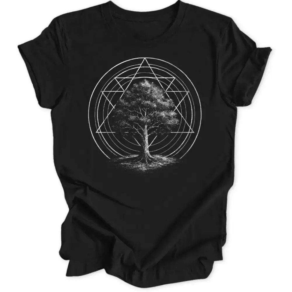 Vintage Geometry Unisex T-Shirt
