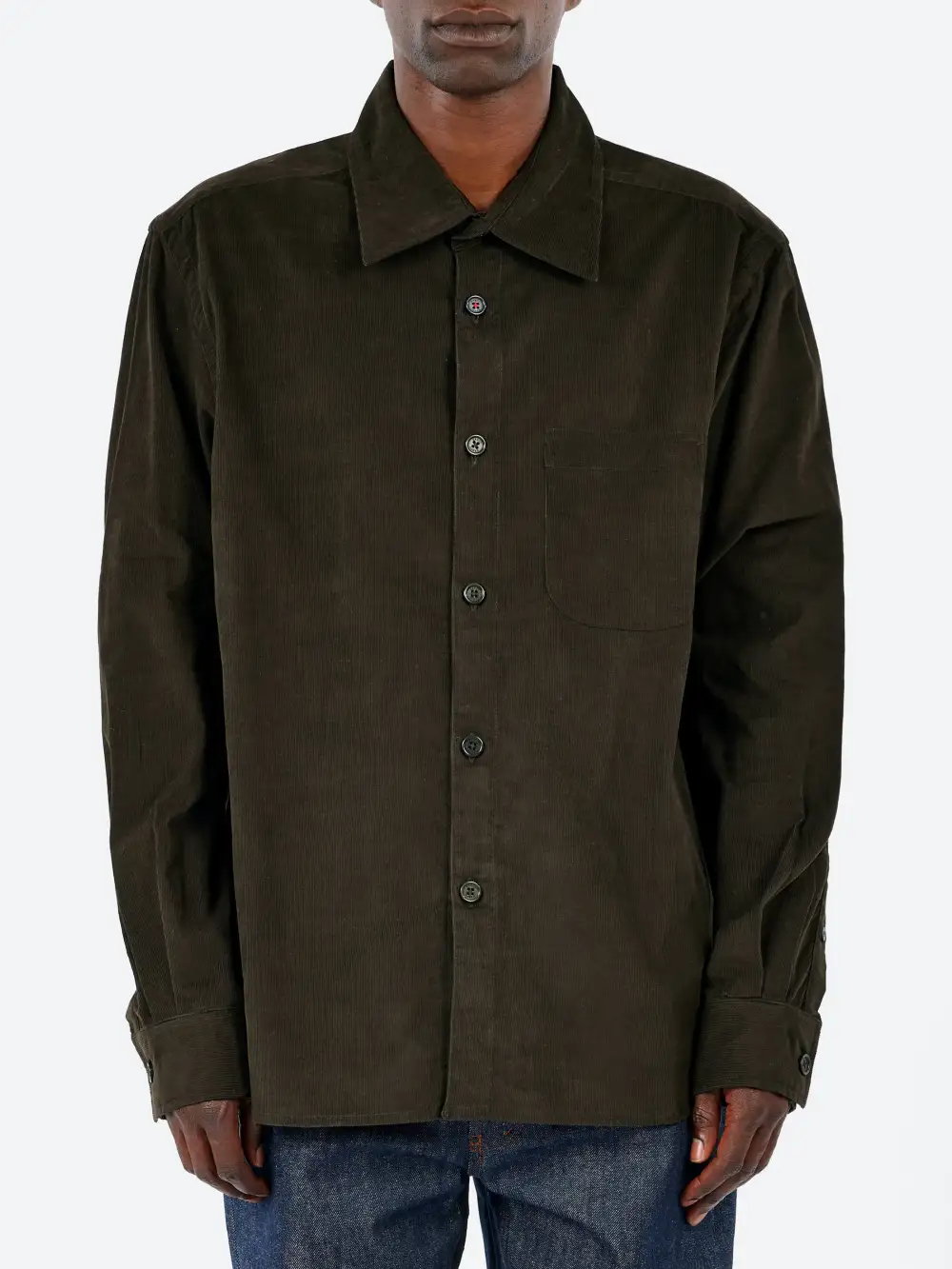Men's Corduroy Oversized Fit Shirt